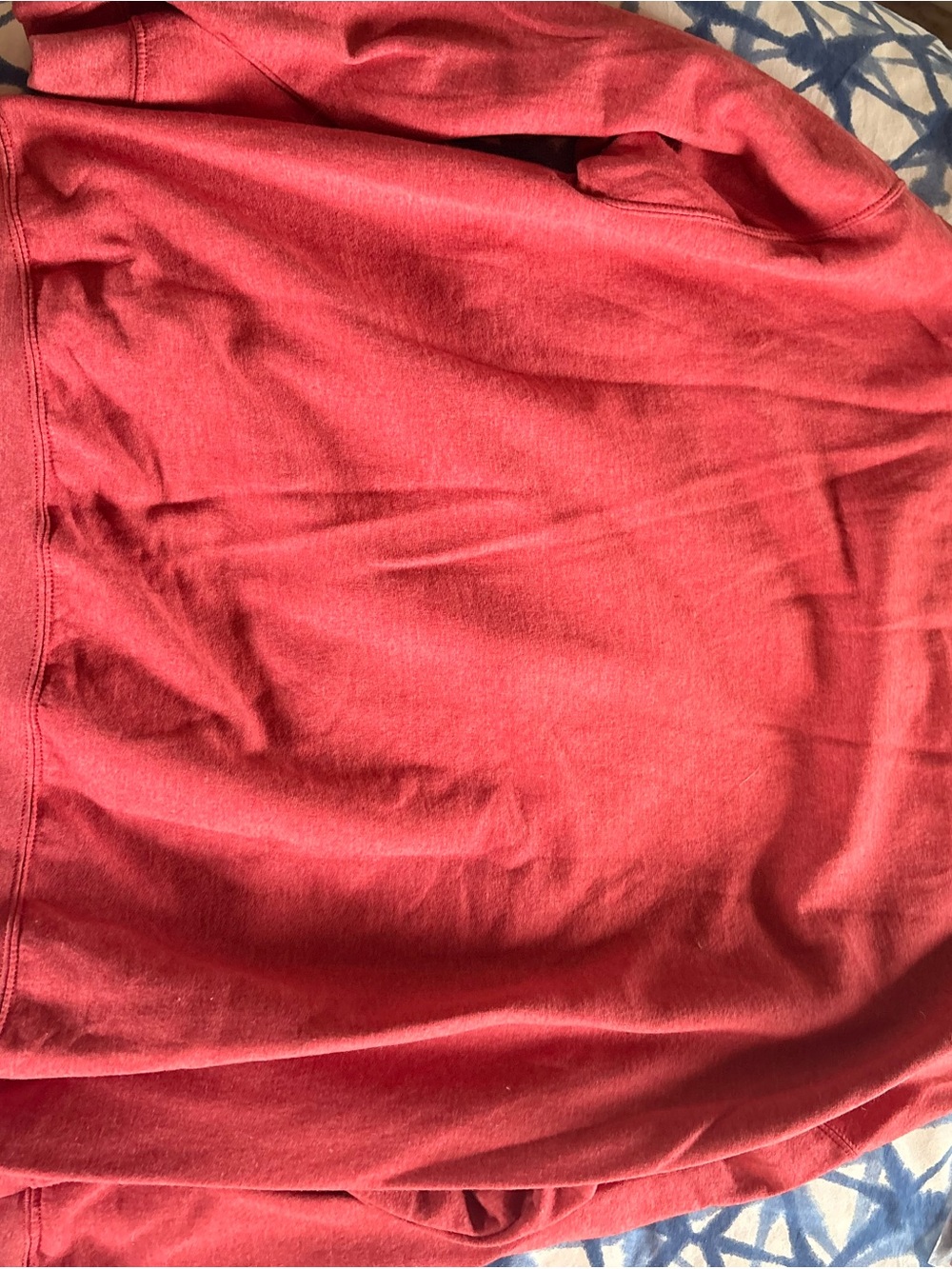 Gildan Red Crewneck Sweatshirt with White Cat Floral 'Rage Consumes Me' Graphic - Picture 3 of 3